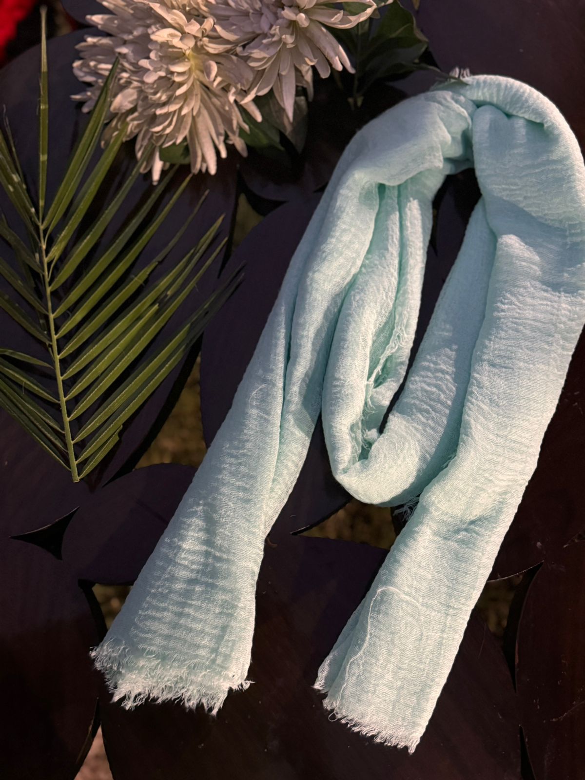Powder Blue Scarf
