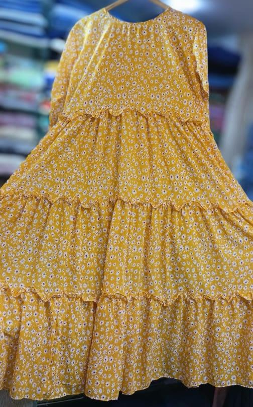 Sun Shine Chiffon Maxi